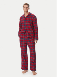 Tommy Hilfiger Pidžaama UM0UM03659 Punane Relaxed Fit