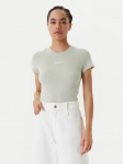 Tommy Jeans T-s&auml;rk Essential DW0DW20913 Roheline Slim Fit