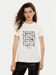 KARL LAGERFELD T-s&auml;rk A1W17124 Valge Regular Fit XS
