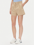 Tommy Jeans Riidest &scaron;ortsid Claire DW0DW21643 Beež Regular Fit
