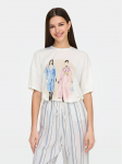 ONLY T-s&auml;rk Melina 15342876 Valge Regular Fit M