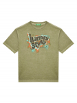 United Colors Of Benetton T-s&auml;rk 3PCMC10N7 Roheline Regular Fit