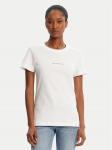 Calvin Klein Jeans T-s&auml;rk Monologo J20J223563 Valge Slim Fit XS