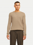 Jack & Jones Kampsun Pannel 12258471 Beež Regular Fit