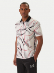 EA7 Emporio Armani Polo s&auml;rk 7M001532 AF22175 Valge Regular Fit