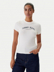 Tommy Jeans T-s&auml;rk DW0DW22302 Valge