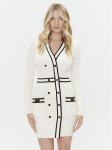 Elisabetta Franchi Kootud kleit AM-02S-36E2-V520 Ekr&uuml;&uuml;v&auml;rv Slim Fit