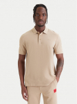 HUGO Polo s&auml;rk Donos222 50466182 Beež Regular Fit