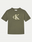 Calvin Klein Jeans T-s&auml;rk IB0IB02361 Roheline Regular Fit