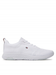 Tommy Hilfiger Tossud Corporate Knit Rib Runner FM0FM02838 Valge