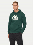 Kappa Pluus Malmo 3 Auth Kontemporary 341M43W Roheline Regular Fit