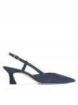 Stuart Weitzman Tacones Vinnie 50 Slingback SJ433 Tumesinine