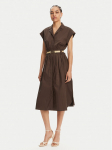 TWINSET Pluusikleit 251TT2102 Pruun Loose Fit