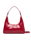 Calvin Klein K&auml;ekott Foil Logo Glossy Conv Shoulder B LV04F3737G Bordoopunane