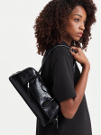 Calvin Klein K&auml;ekott Emblem Trio Croco Shoulder Bag LV04F3780G Must