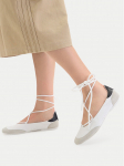 Patrizia Pepe Baleriinad 8Z0123/L150-W101 Valge