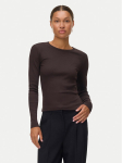 Vero Moda Top Chloe 10306897 Pruun Slim Fit