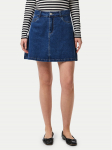 Pieces Teksaselik Abbi 17154546 Tumesinine Regular Fit