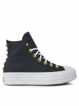Converse Tennised Chuck Taylor All Star Lift Platform Star Studded A05453C Must