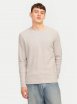 Jack & Jones Kampsun Cooper 12258407 Beež Regular Fit