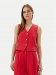 LOLA CASADEMUNT Vest LS2502007 Punane Regular Fit