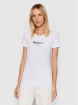Pepe Jeans T-s&auml;rk New Virgina PL505202 Valge Slim Fit L