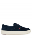 Tommy Hilfiger Poolsaapad Casual Suede Stitch Toe Hybrid FM0FM05707 Tumesinine