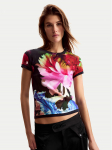 Desigual T-s&auml;rk Multiflowers Lacroix 26SWTK49 Must Regular Fit