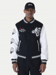 New Era Bomber-jakk Essential Black Varsity 60596264 Must Regular Fit