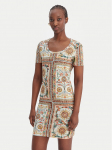 Just Cavalli Igap&auml;evane kleit 80PAOE02 CJ112 Beež Slim Fit