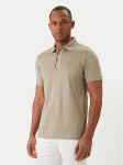 KARL LAGERFELD Polo s&auml;rk 745002 562200 Khakiv&auml;rviline Regular Fit