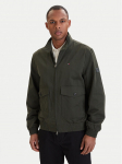 Tommy Hilfiger Kevad-s&uuml;gis jope Harrington MW0MW42507 Roheline Regular Fit