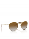 Ray-Ban P&auml;ikeseprillid Round Reverse 0RBR0103S 001/CB55 Kuldne