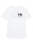 Calvin Klein Jeans T-s&auml;rk Resort Graphic LV04RG802G Valge Regular Fit