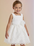 Abel & Lula Elegantne kleit 5044 Valge Regular Fit