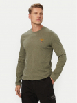 Aeronautica Militare Pikkade varrukatega T-s&auml;rk 262TS2390UJ00372 Roheline Regular Fit