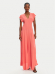 Patrizia Pepe Kokteilikleit 2A2936 A8I1 R854 Koralliv&auml;rviline Regular Fit