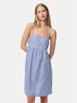 Pieces Suvekleit Apia 17155309 Sinine Regular Fit