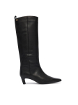 Tommy Hilfiger Ratsasaapad Kitten Heel Leather High Boot FW0FW09568 Must