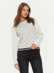 Liu Jo Sport Kampsun TF4228 MS63L Valge Regular Fit