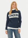 Pepe Jeans Kampsun Hilda PL702227 Tumesinine Regular Fit L
