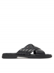 Tommy Hilfiger Pl&auml;tud Premium Hilfiger Cc Lth Sandal FM0FM05504 Must