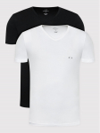 Armani Exchange T-s&auml;rkide komplekt 956004 CC282 42520 Must Regular Fit