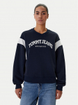 Tommy Jeans Pluus Varsity DW0DW22365 Tumesinine Boxy Fit