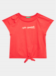 United Colors Of Benetton T-s&auml;rk 3096G108Y Punane Regular Fit 104