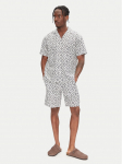 Jack & Jones Komplekti kuuluvad s&auml;rk ja riidest &scaron;ortsid Seersucker 12284648 Hall Relaxed Fit