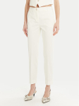 Marella Chino-p&uuml;ksid Dotto 2513781014 Valge Slim Fit