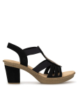 Rieker Sandaalid 66526-00 Must