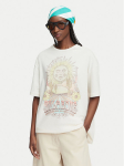 Billabong T-s&auml;rk Chasin Sunshine EBJZT00411 Valge Loose Fit