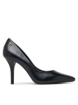 Tommy Hilfiger K&otilde;rgete kontsadega High Heel Court Leather Shoe FW0FW09527 Must